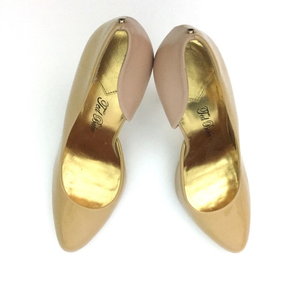 Ted Baker Two Tone Saidaa D’Orsay Leather Pumps - Picture 3 of 8